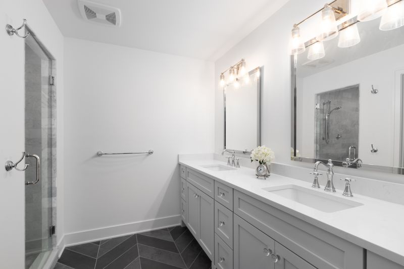 Dual Sink Vanity with Storage